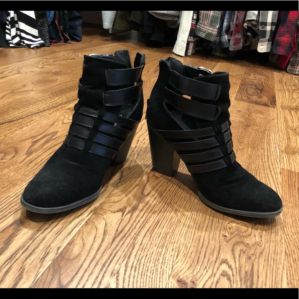 Black booties